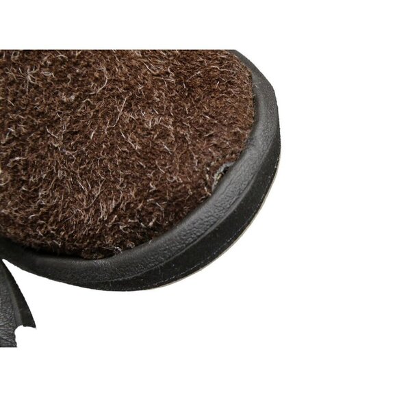 New Sanuk Sidewalk Surfer Loafer‎ Men's Size 9 Casbrah Hairy Brown - Picture 5 of 9